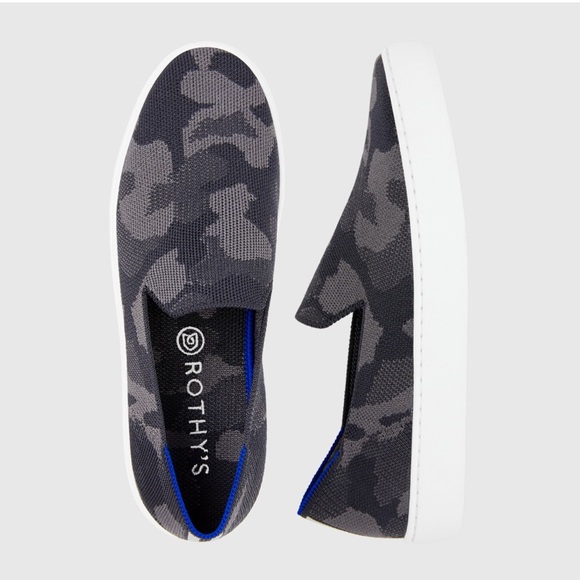Rothy's Shoes - Rothy’s Grey Camo Sneakers Size 6